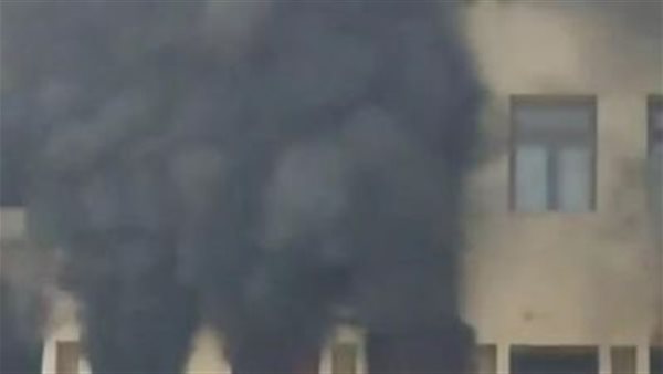 حريق كلية تمريض