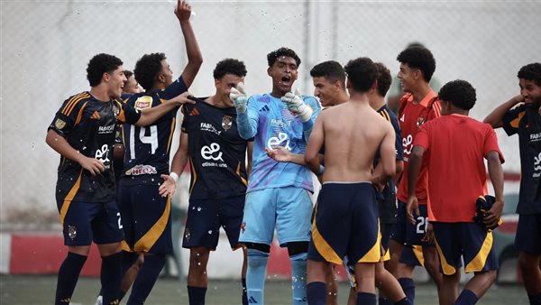 فرحة لاعبي الأهلي