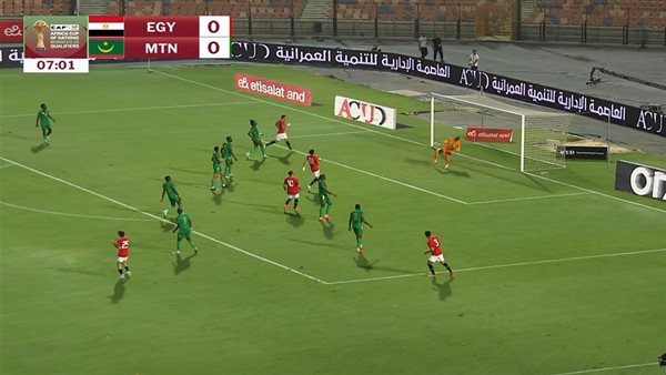 من مباراة مصر أمام