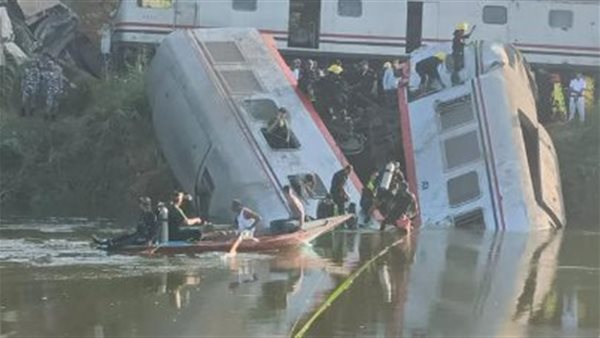 حادث قطار المنيا