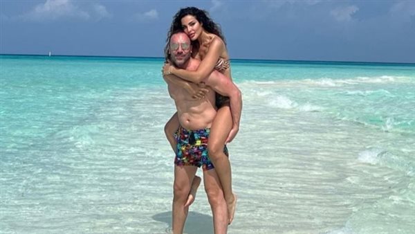 نادين نجيم وخطيبها