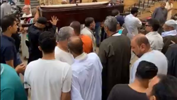 تشييع جثمان الشاب