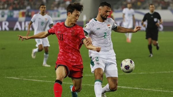 مباراة العراق وكوريا