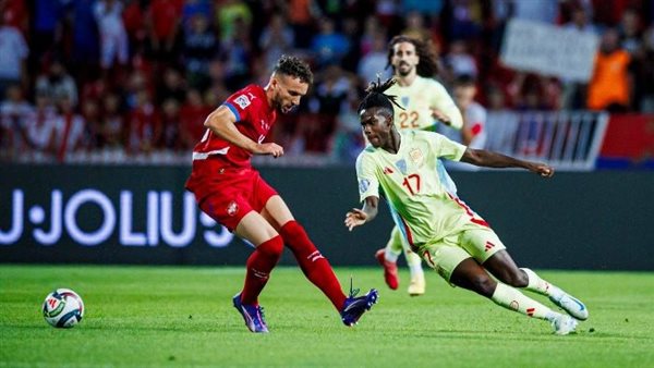 اسبانيا وصربيا