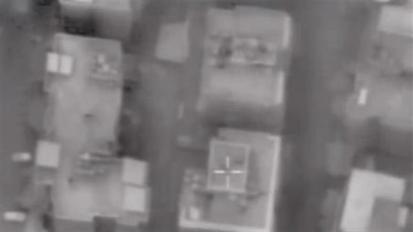 لحظة استهداف مقر