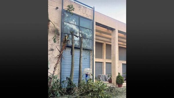 نافذة منزل نتنياهو