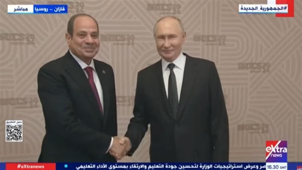 الرئيس السيسي وبوتين