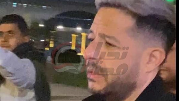 محمد حماقي في عزاء