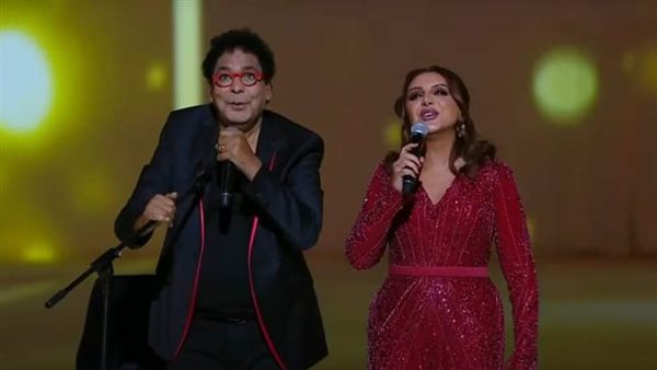 أنغام ومحمد منير