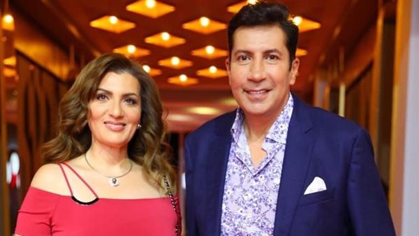 هاني رمزي وزوجته