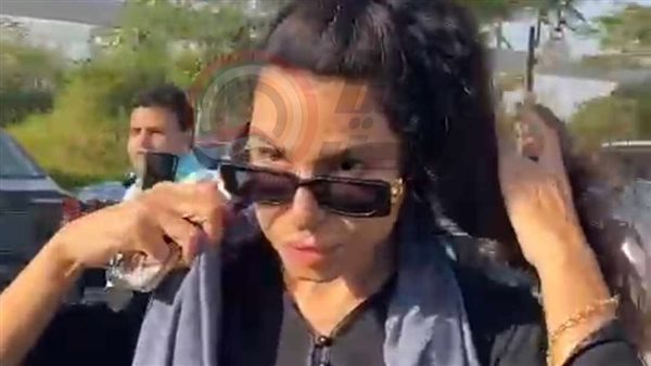 نسرين أمين في جنازة