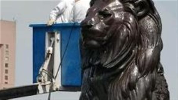 أسود قصر النيل