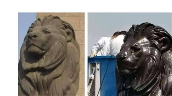 أسود قصر النيل قبل