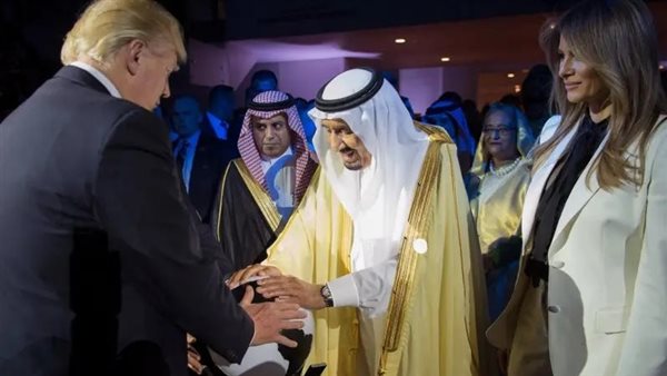 ترامب خلال زيارته