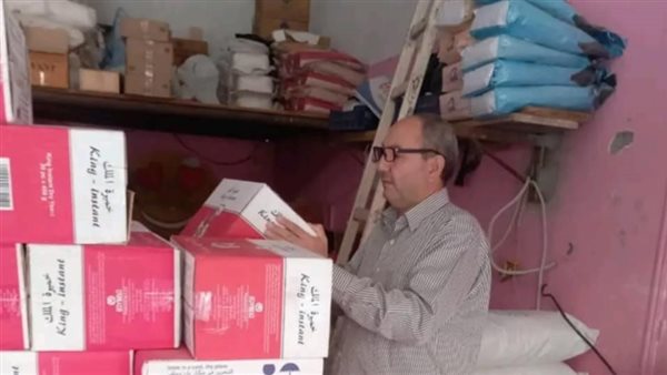 ضبط مواد غذائية فاسدة