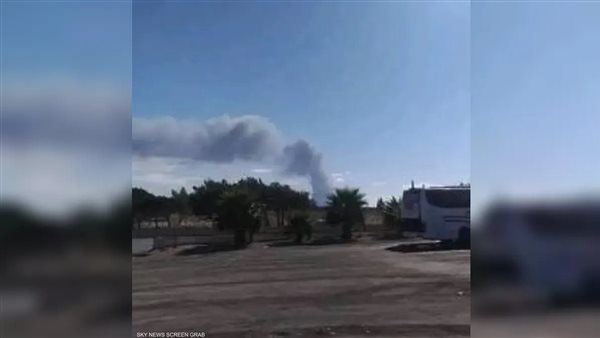 غارة إسرائيلية تقطع