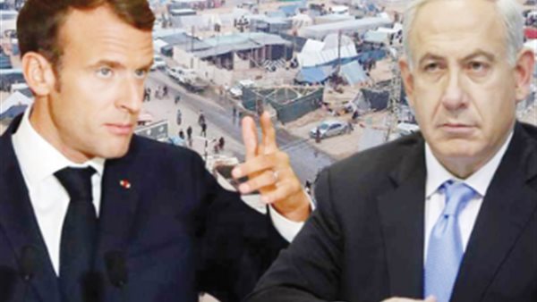 نتنياهو و ماكرون