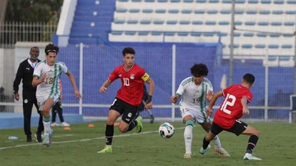 مباراة مصر والجزائر