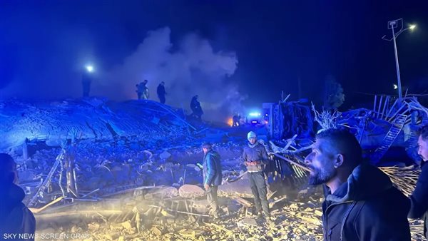 غارة إسرائيلية على