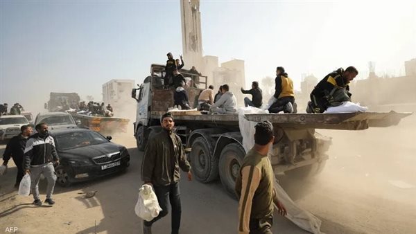 شاحنات المساعدات