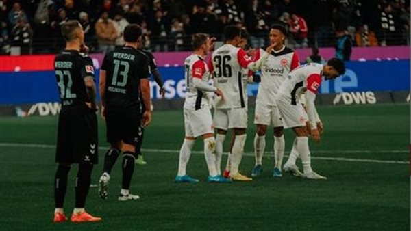 مباراة آينتراخت فرانكفورت