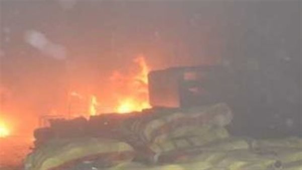 حريق مصنع بالغربية