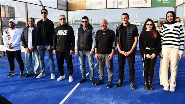 افتتاح ملعب البادل