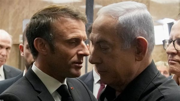 نتنياهو - ماكرون