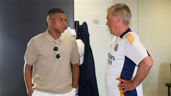 أنشيلوتي ومبابي