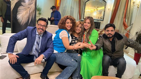 بلال صبري وصناع فيلم