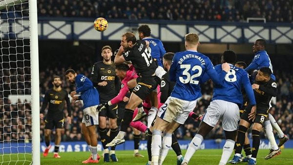 مباراة إيفرتون وولفرهامبتون