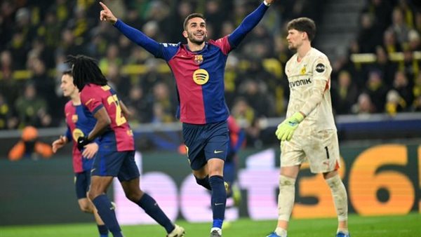 مباراة برشلونة وبوروسيا