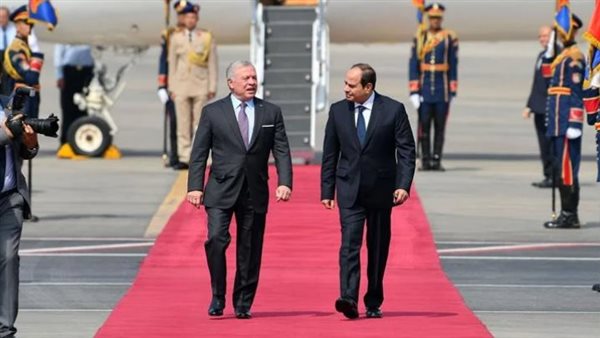 السيسي - ملك الأردن