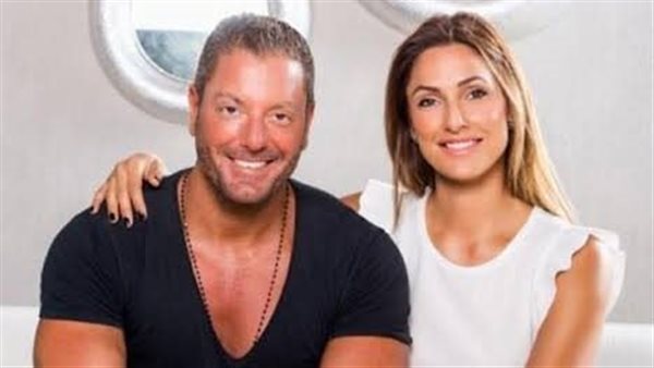 تامر هجرس وزوجته