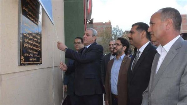 محافظ الغربية يفتتح
