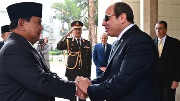 السيسي ونظيره الإندونيسي