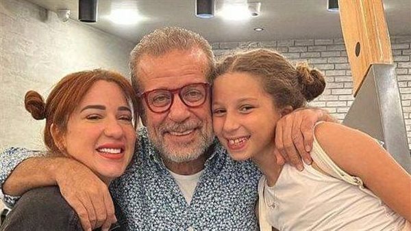 شريف منير وابنته