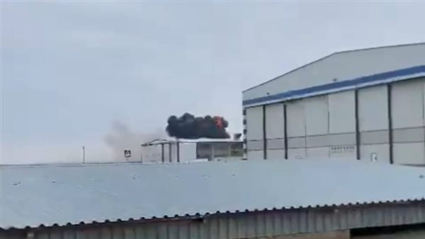 لحظة اصطدام الطائرة