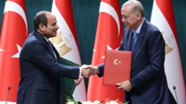 الرئيسين المصري والتركي