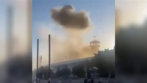 من الغارة الإسرائيلية