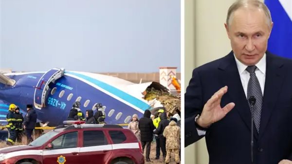 بوتين - الطائرة الأذربيجانية