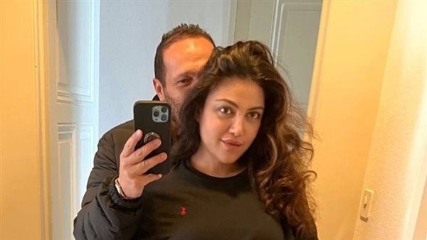 ريهام حجاج وزوجها