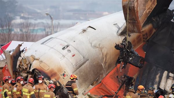 الطائرة الكورية المنكوبة