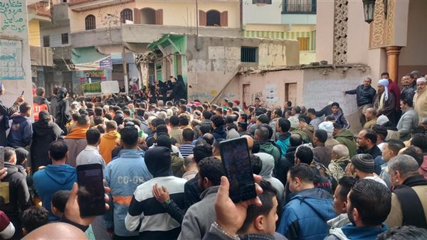 تشييع جثمان عريس