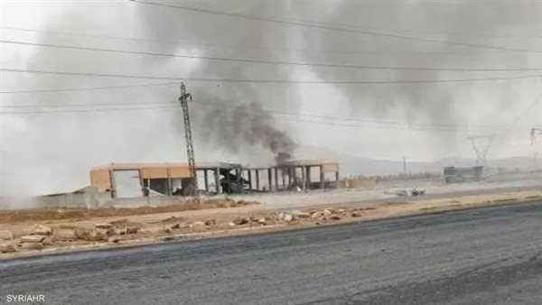 انفجار مستودع أسلحة