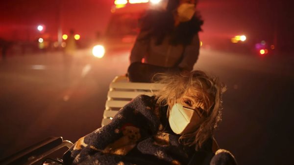 لحظة فرار المواطنين