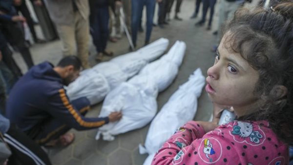 طفلة من غزة - اسوشيتد