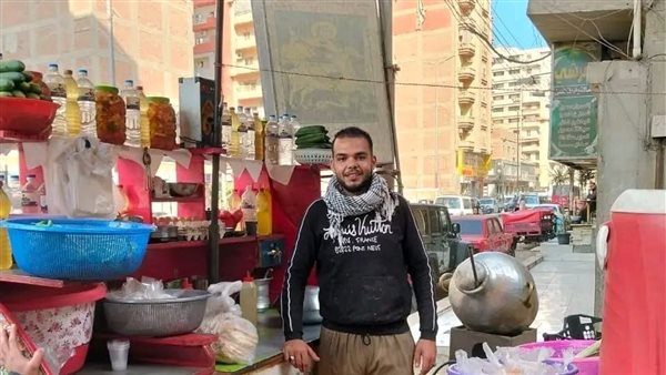 بائع الفول في الشرقية