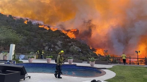 حرائق لوس أنجلوس