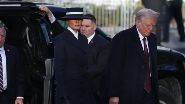 ترامب وزوجته 